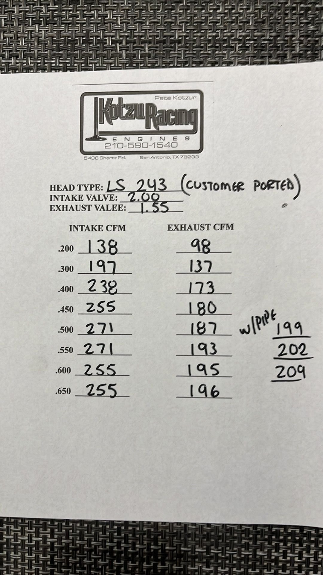 Engine - Intake/Fuel - 243 Heads (ported) - Used - 1997 to 2015 Chevrolet All Models - San Antonio, TX 78112, United States