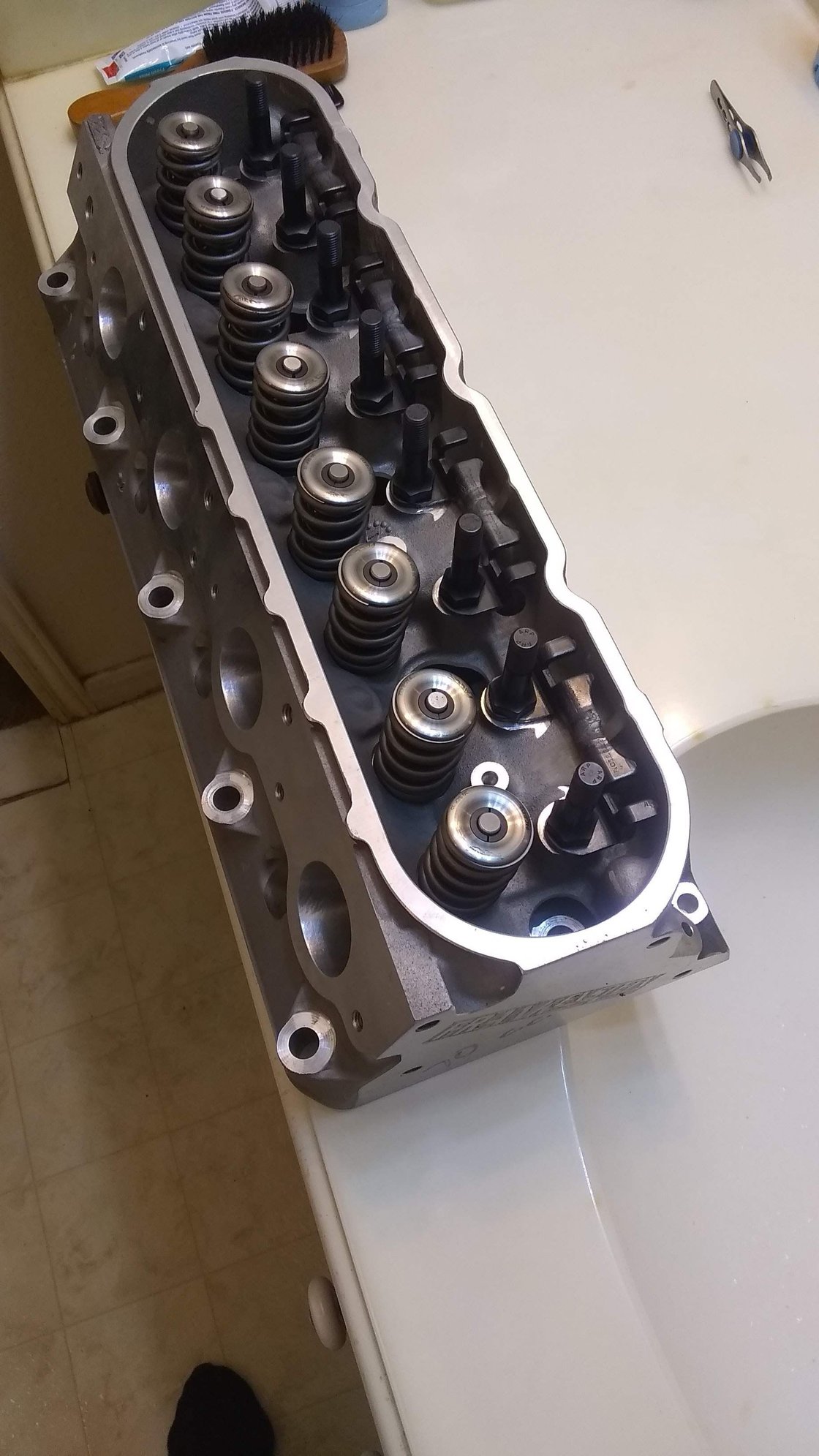 Cylinder head volume for factory 823/821 heads LS1TECH Camaro and