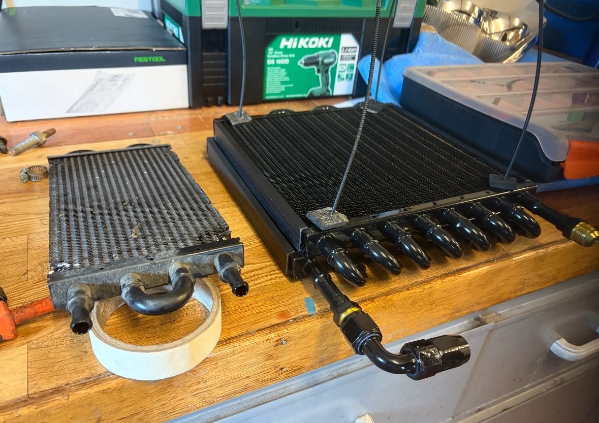 The new cooler have 7 times capacity
