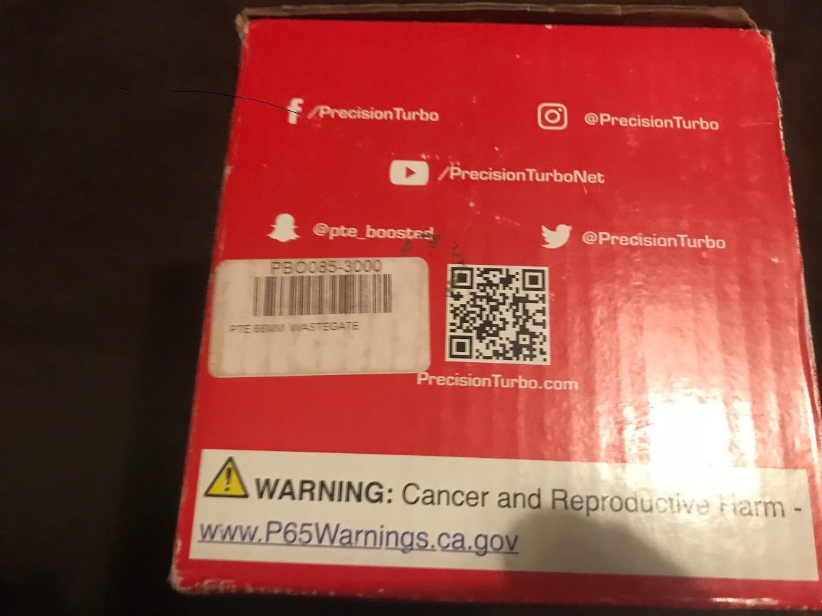 Engine - Power Adders - NIB Precision Turbo 66mm Wastegate, part# PBO085-3000 - New - All Years  All Models - Pinellas Park, FL 33782, United States