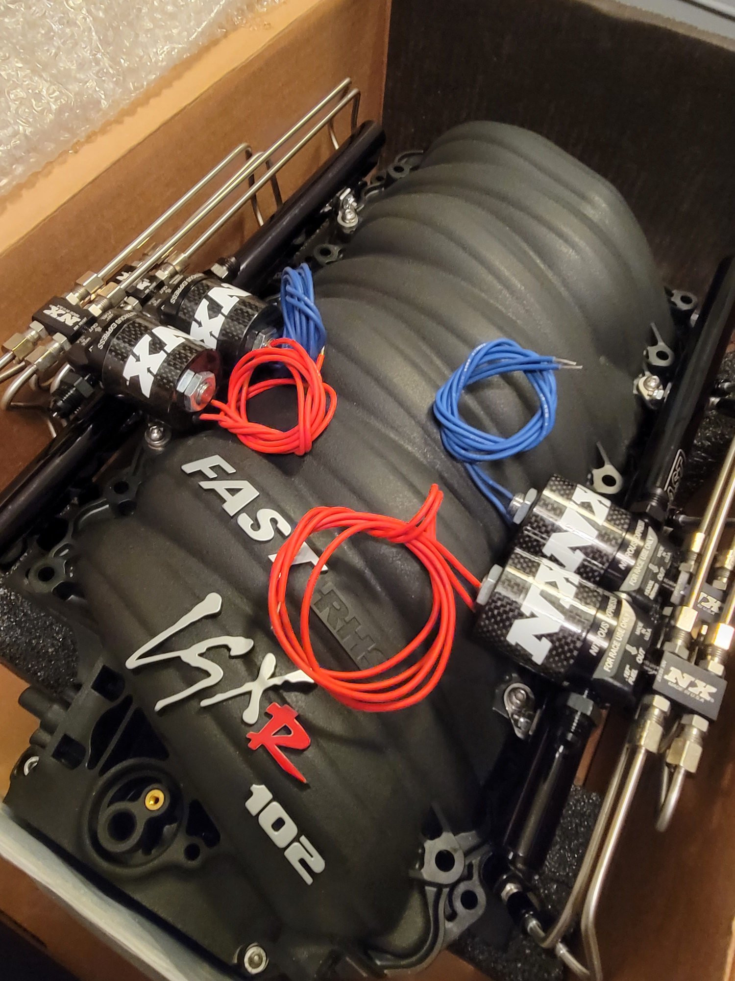 Engine - Power Adders - Fast lsx 102 intake Nitrous Express Cathedral Port ls1/ls6 Direct Port Pre Plumbed/TB - New - 1998 to 2002 Chevrolet Camaro - 1998 to 2002 Pontiac Firebird - 0  All Models - Birmingham, AL 35235, United States
