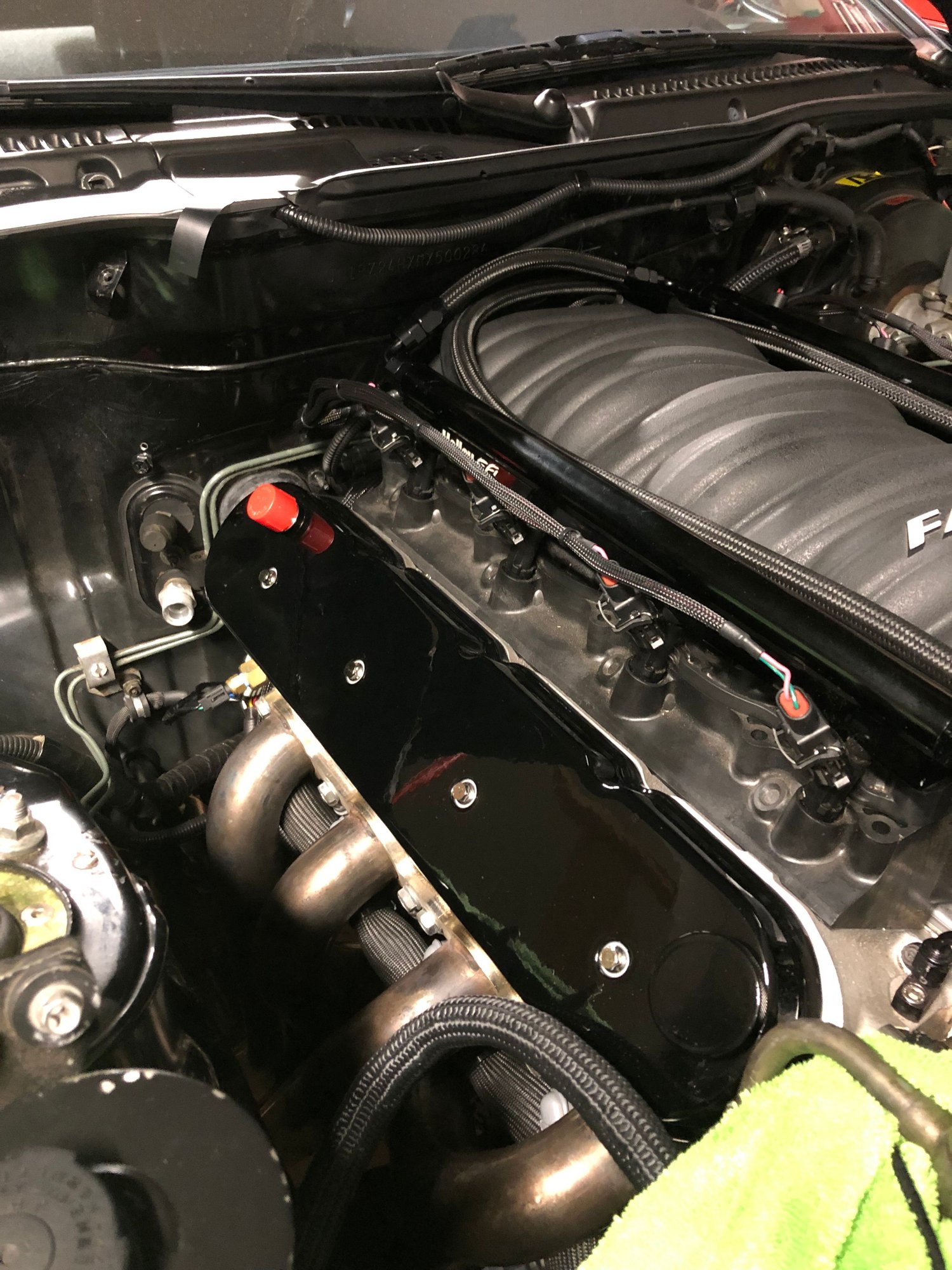 Motion Raceworks Gloss Black Valve Covers LS1TECH Camaro and