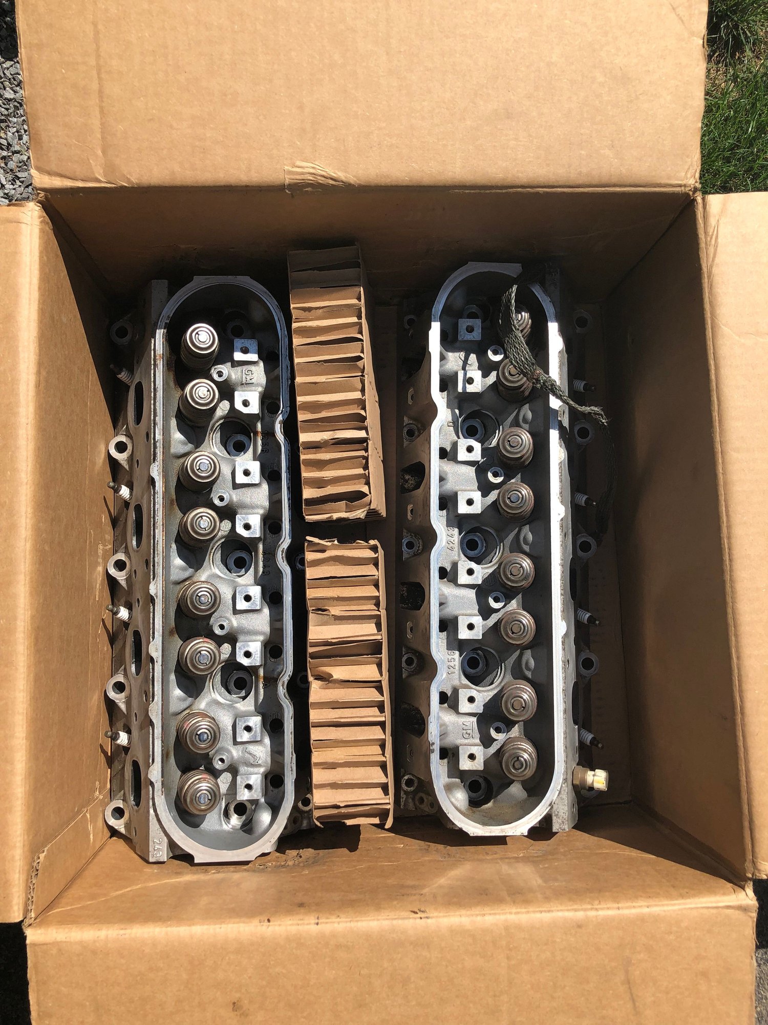  - Set of used 243 cylinder heads with valves and springs - Rochester, NY 14617, United States