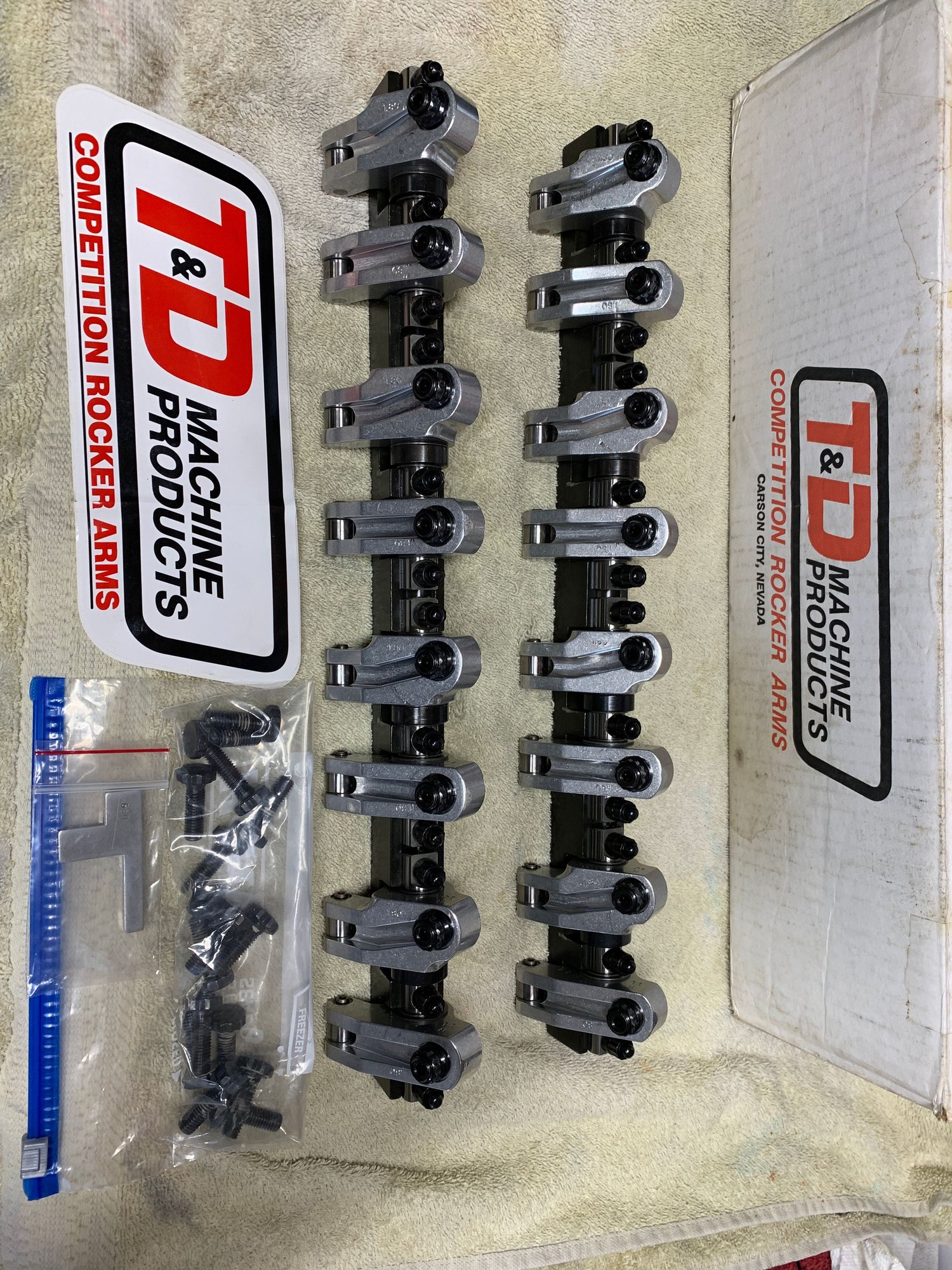 T&D Machine shaft LS3 1.8 ratio rocker arms... LS1TECH Camaro and
