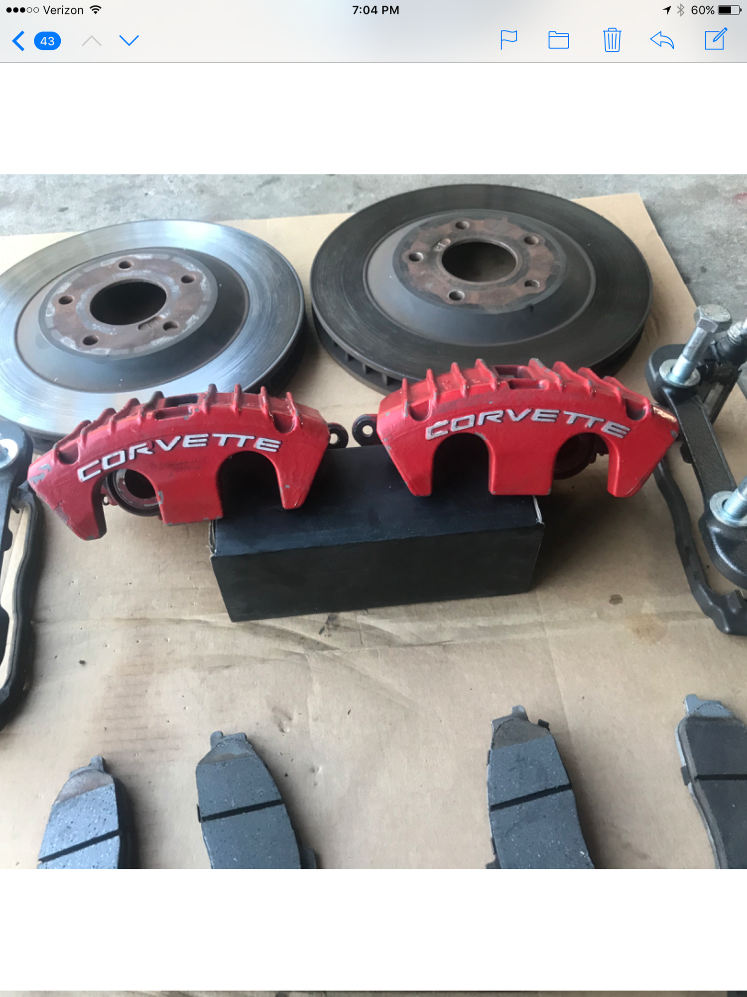  - C5 C6 Complete 4th Gen upgrade including Umi 2120 brackets, complete front brakes - Marlton, NJ 08053, United States