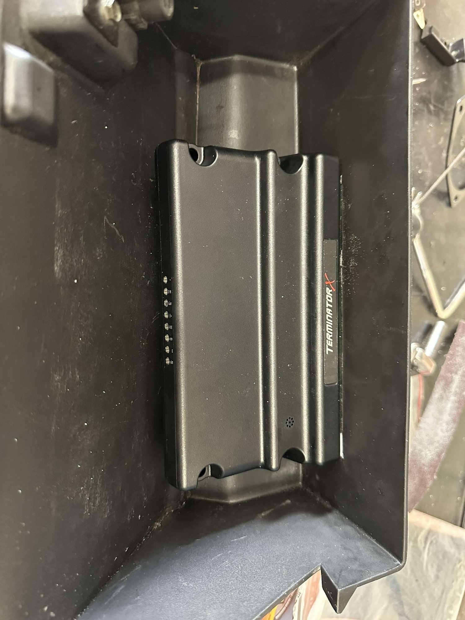 Terminator X in the glove box