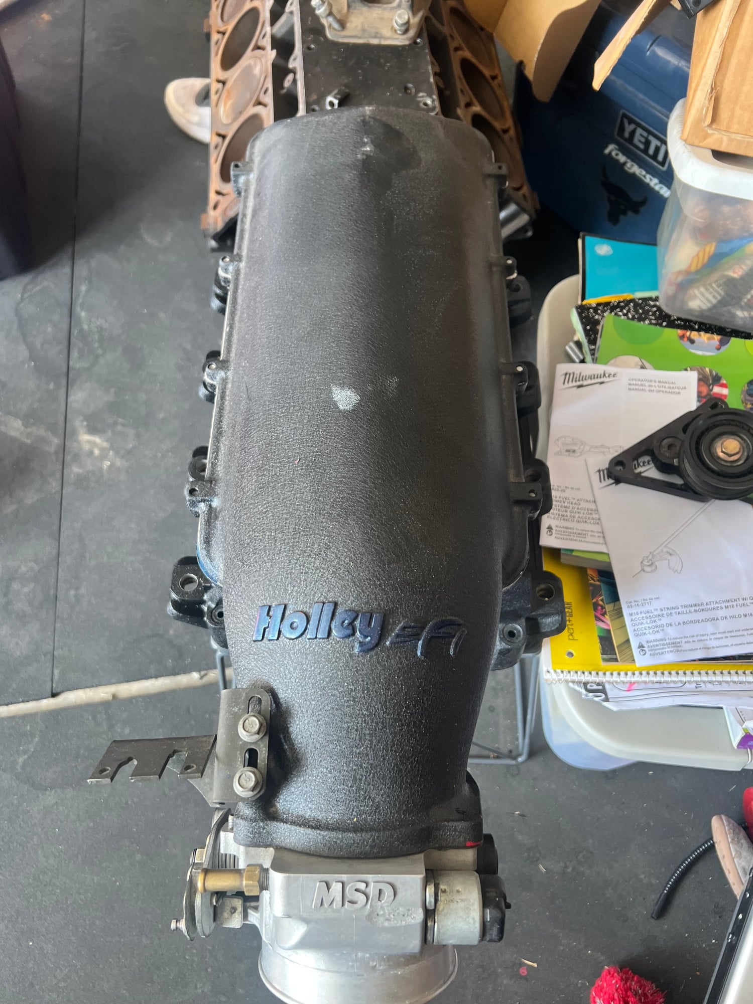Engine - Intake/Fuel - Holley high ram, ls2 intake tb - Used - 0  All Models - Mcallen, TX 78503, United States