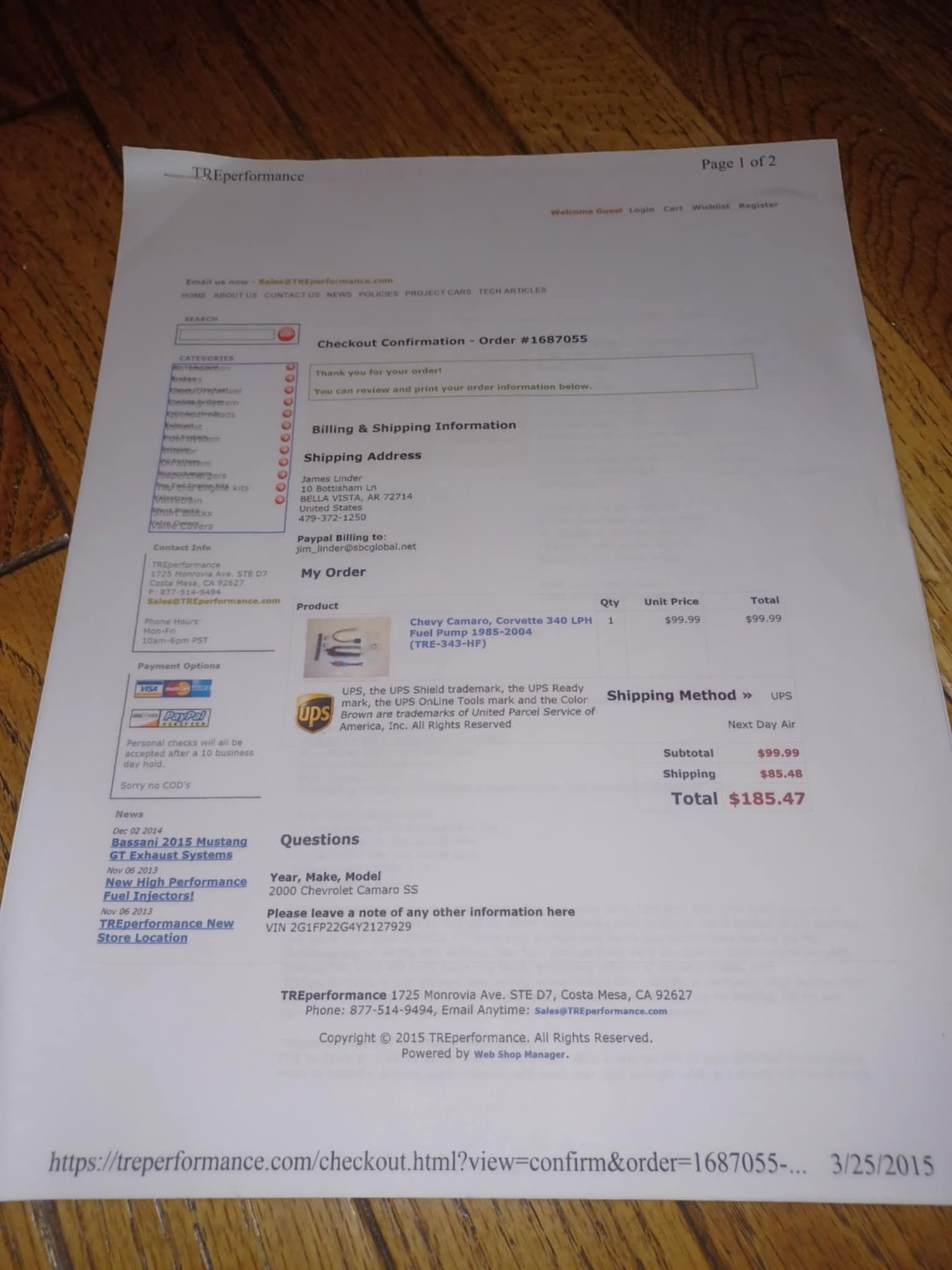 2000 Chevrolet Camaro - Built 2000 Camaro SS, 10 Second Street Car - Used - VIN 2G1FP22G4Y2127929 - 137,000 Miles - 2WD - Automatic - White - Des Plaines, IL 60018, United States