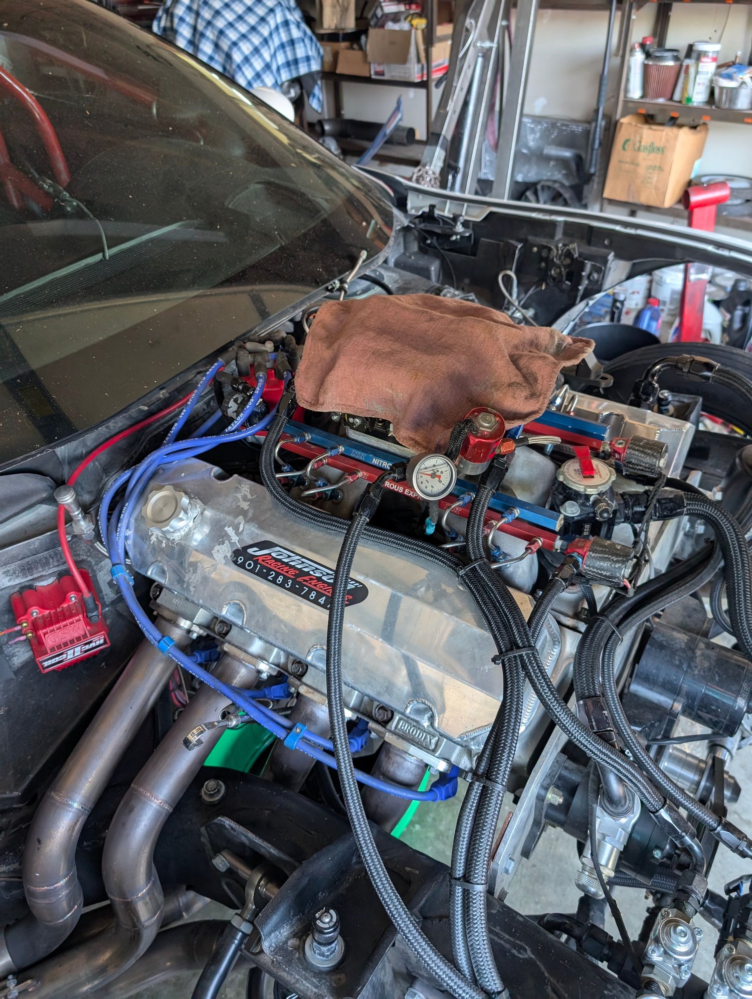 A couple photos of the car before we rebuild it. 