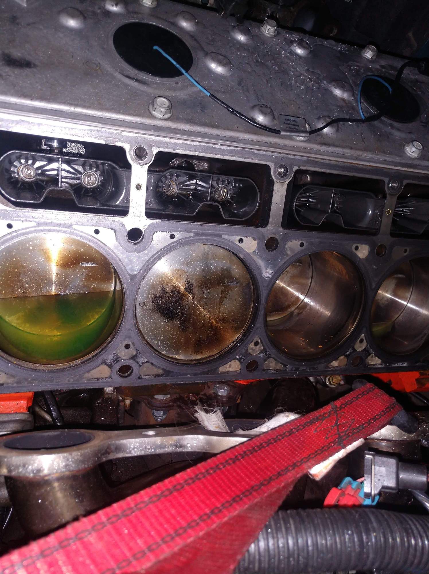 Exhaust valves hit pistons how bad is this? LS1TECH Camaro and