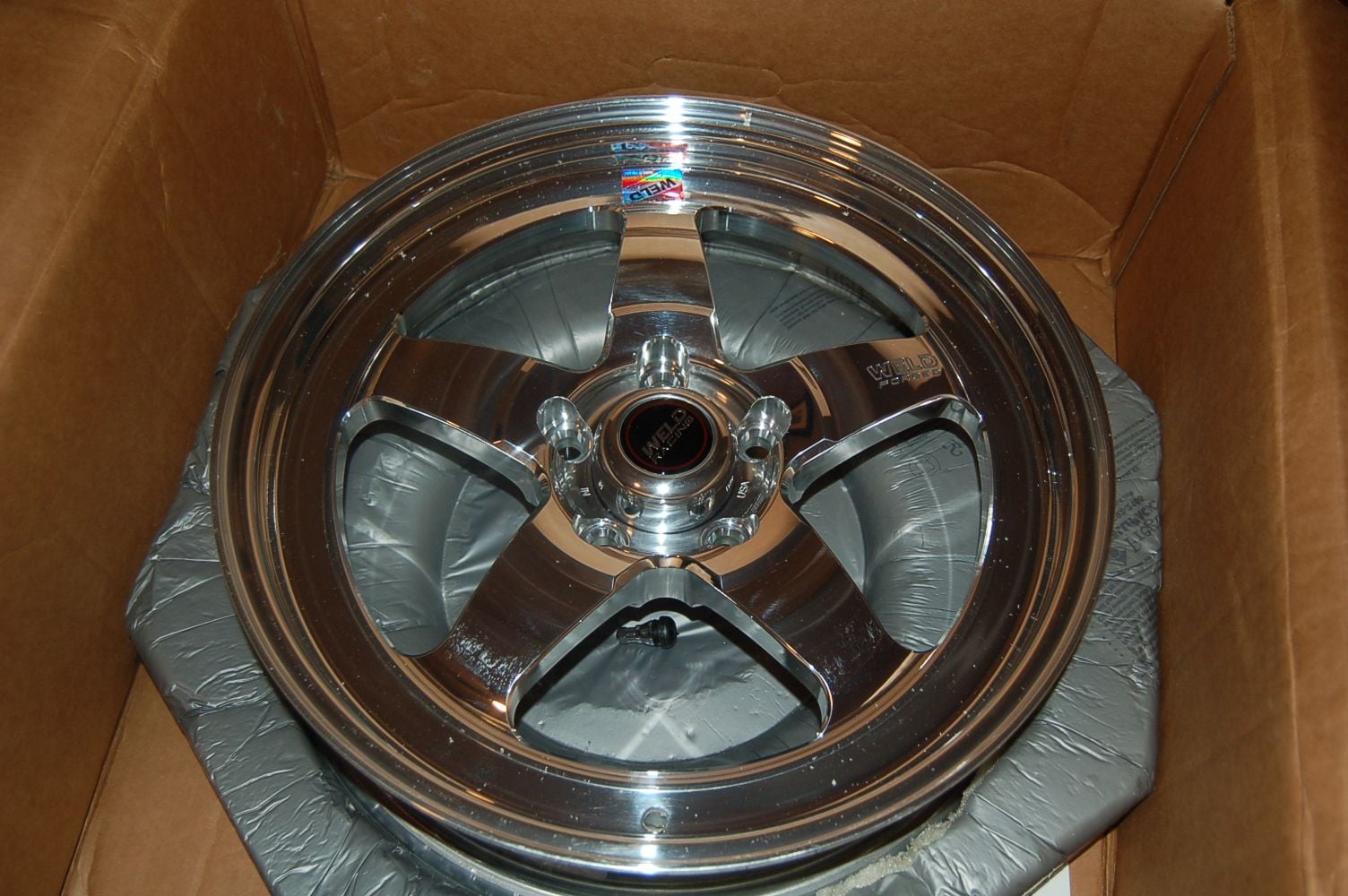  - Pair of 17" x 4.5"  weld  rt-s  s71  polished - 4.75"  bolt pattern  /  medium pad - Carlinville, IL 62626, United States