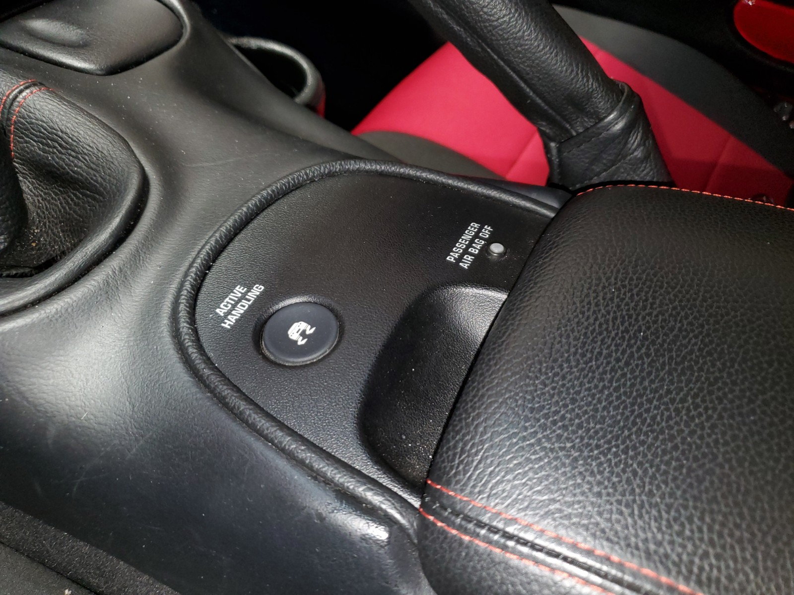  - Redline Goods Black/Red Leather Interior Accessories for C5 Corvette w/ Armrest Assy - Tucson, AZ 85712, United States