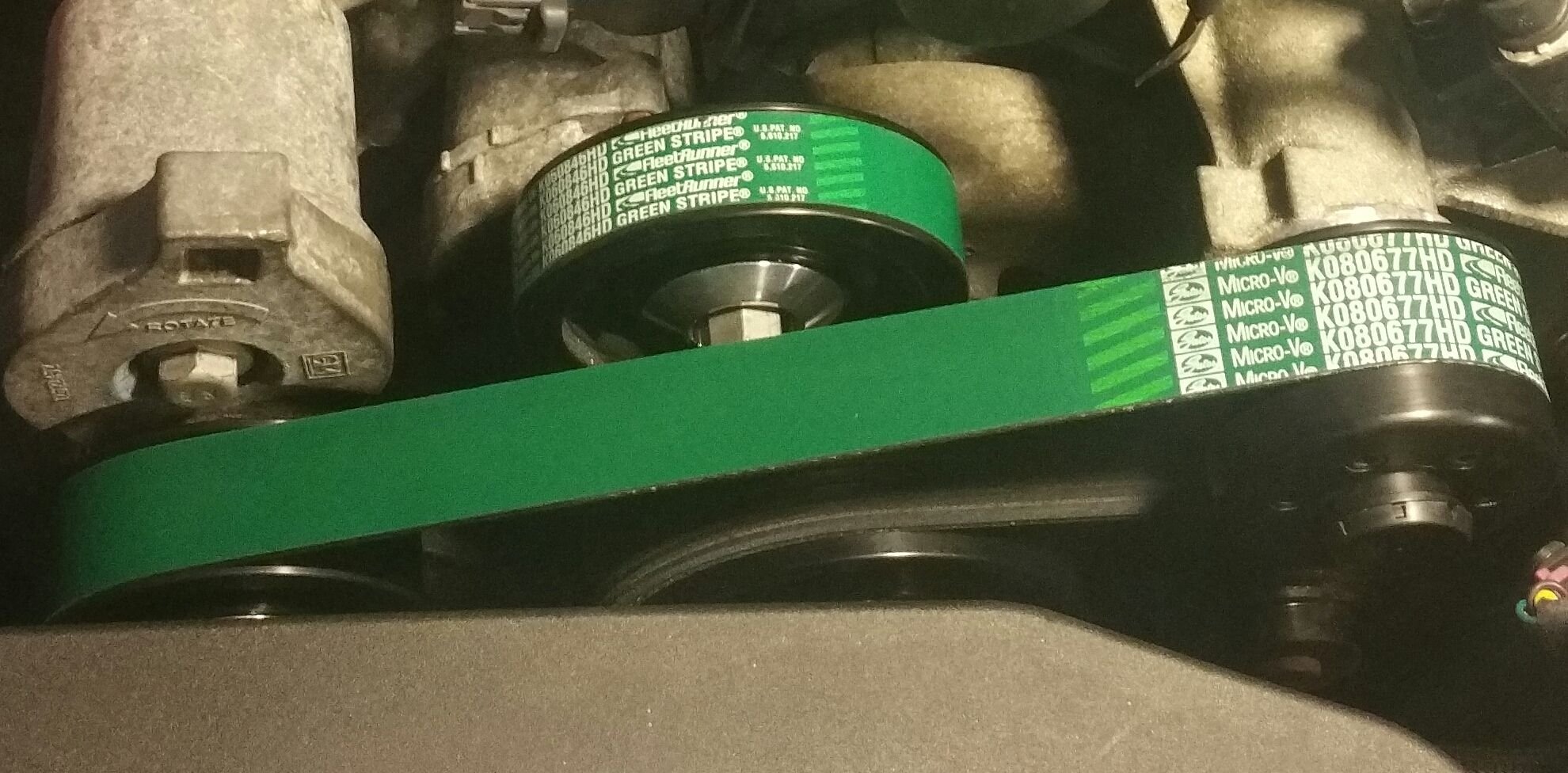 Found Some New Better Fitting Belts For My Setup Ls1tech Camaro And