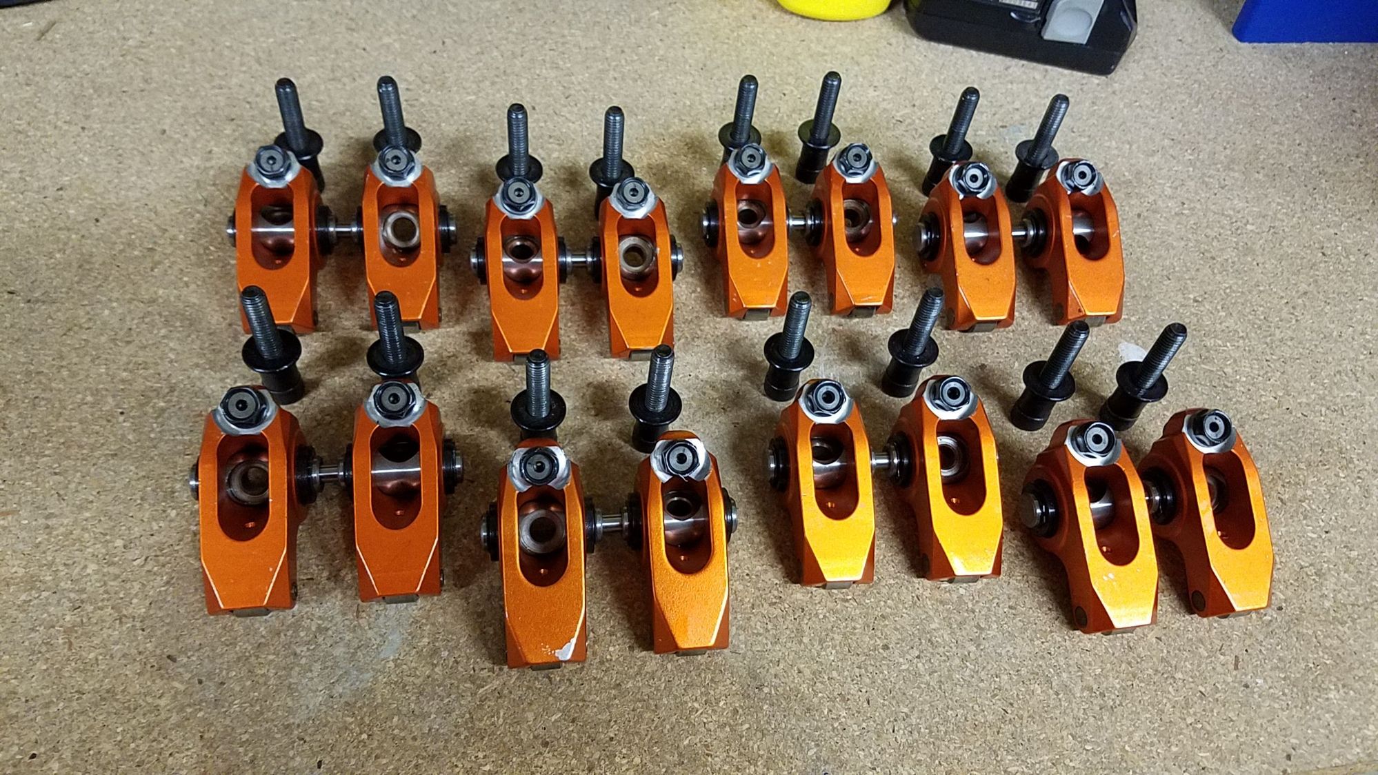 Harland Sharp adjustable roller rockers LS1TECH Camaro and Firebird