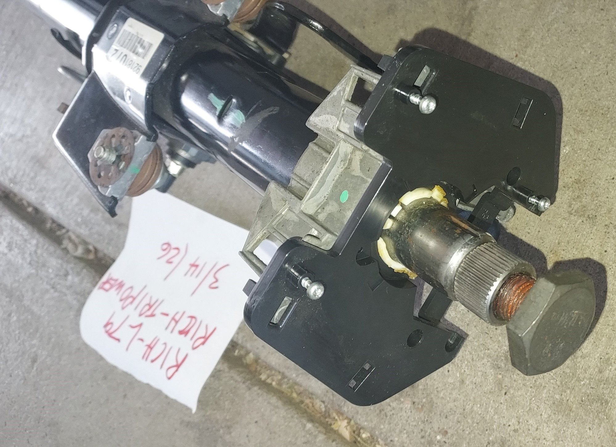 Interior/Upholstery - 2006 GTO steering column parts, blue stitch manual shift boot - Used - 2004 to 2006 Pontiac GTO - Waverly, NE 68462, United States
