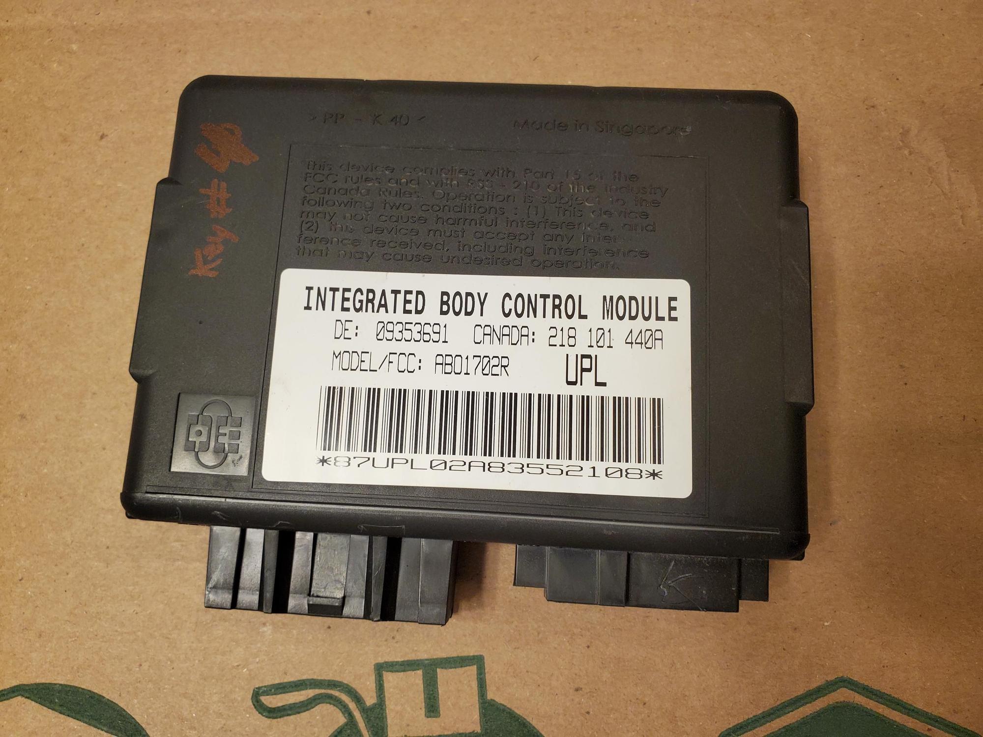 Miscellaneous - 1998-2002 F-body BCM, Speedometer Lens Cover, Seat Belt Holder, Spare tire hardware - Used - All Years  All Models - All Years  All Models - Hazleton, PA 18202, United States