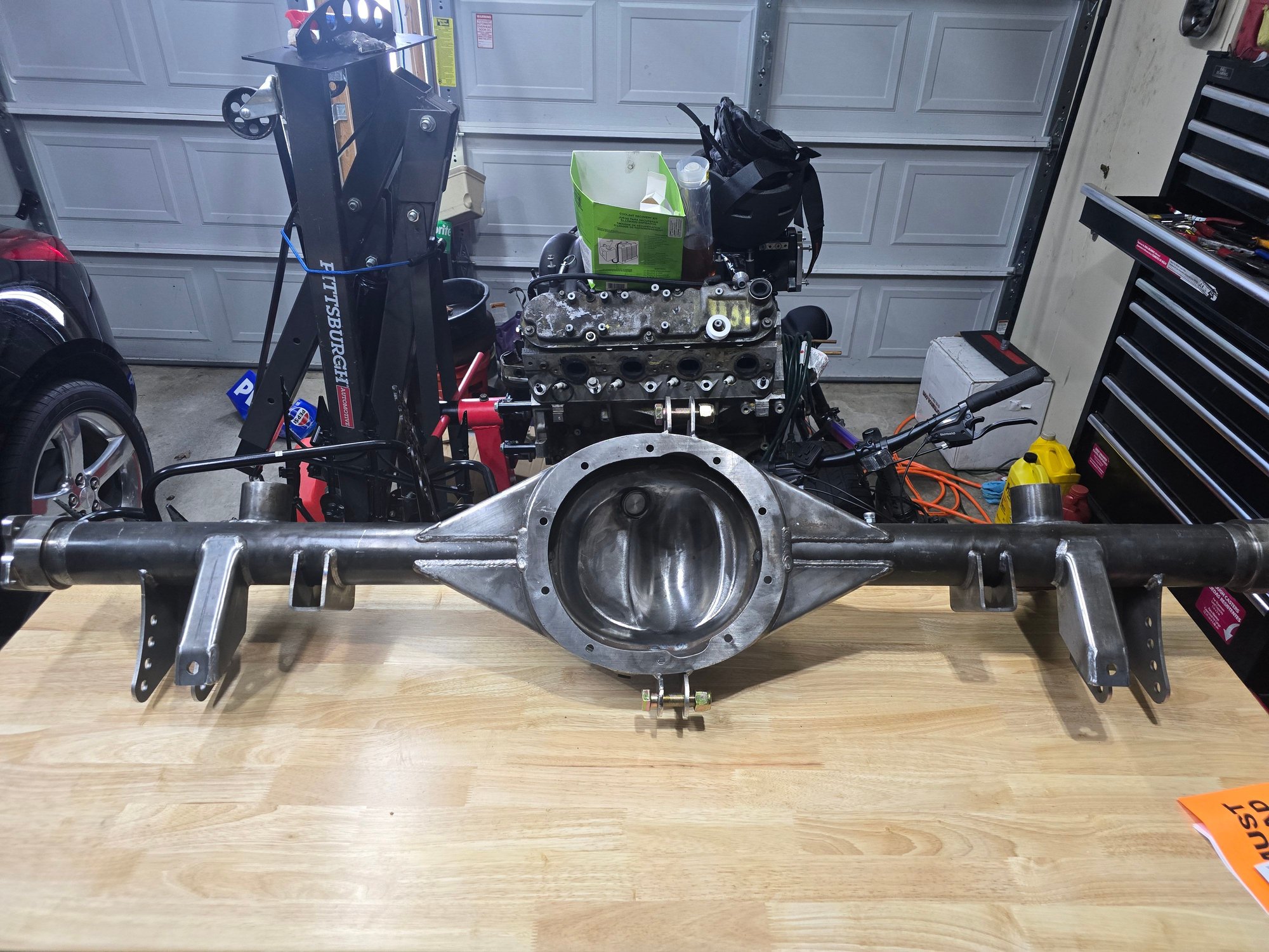 On my bench so i can look at it