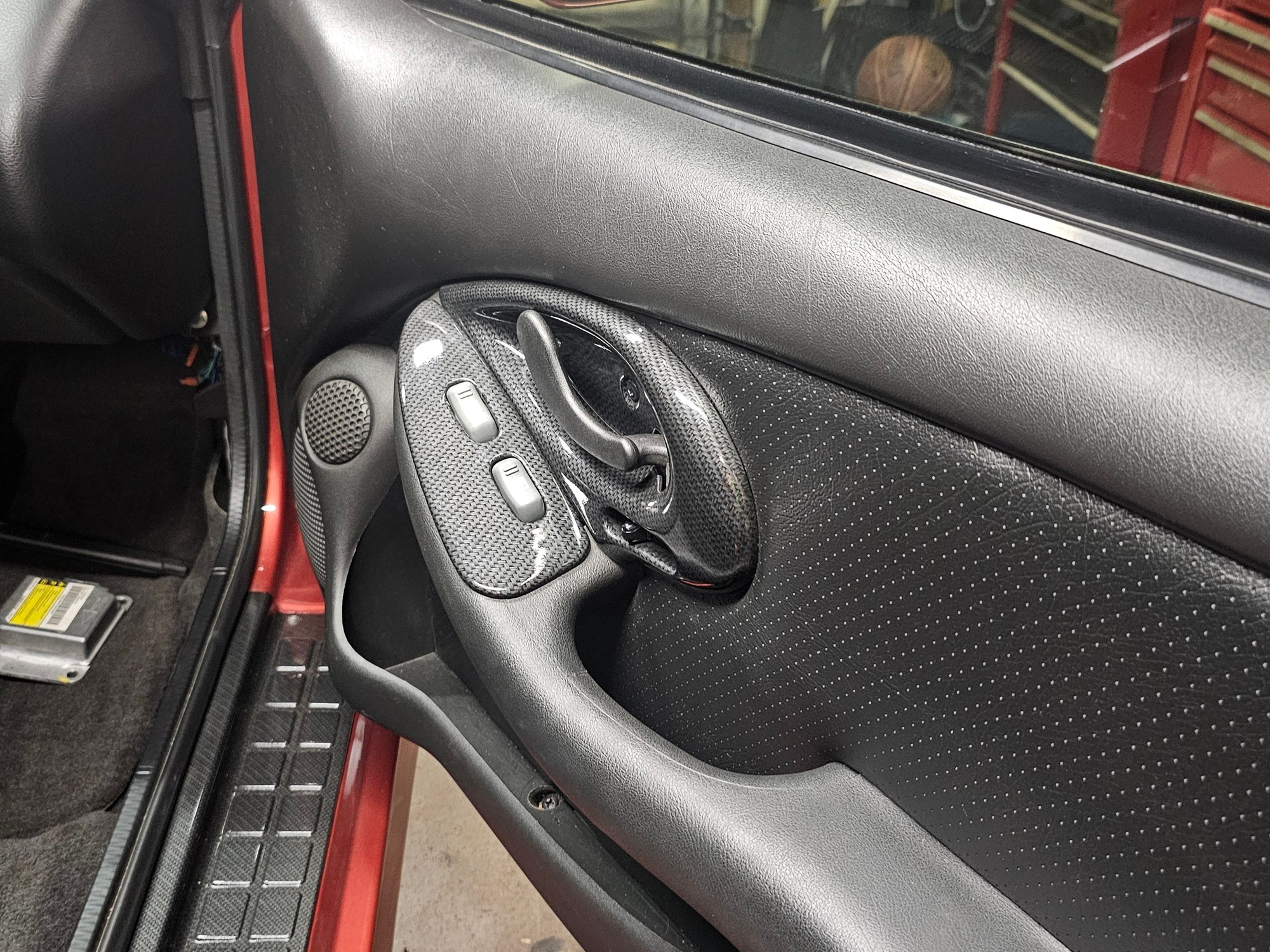 Interior/Upholstery - 🔥 93-02 firebird trans am hydro carbon fiber door trim bezels window and door - Used - 1993 to 2002 Pontiac Firebird - Hanover Park, IL 60133, United States