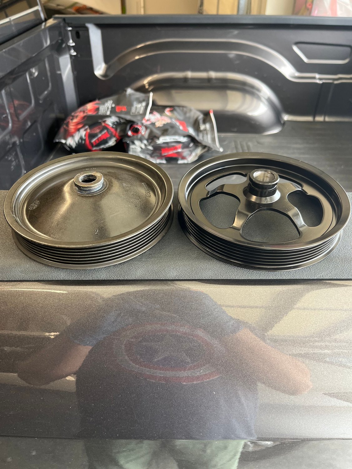 Steel power steering pump pulley option LS1TECH Camaro and Firebird