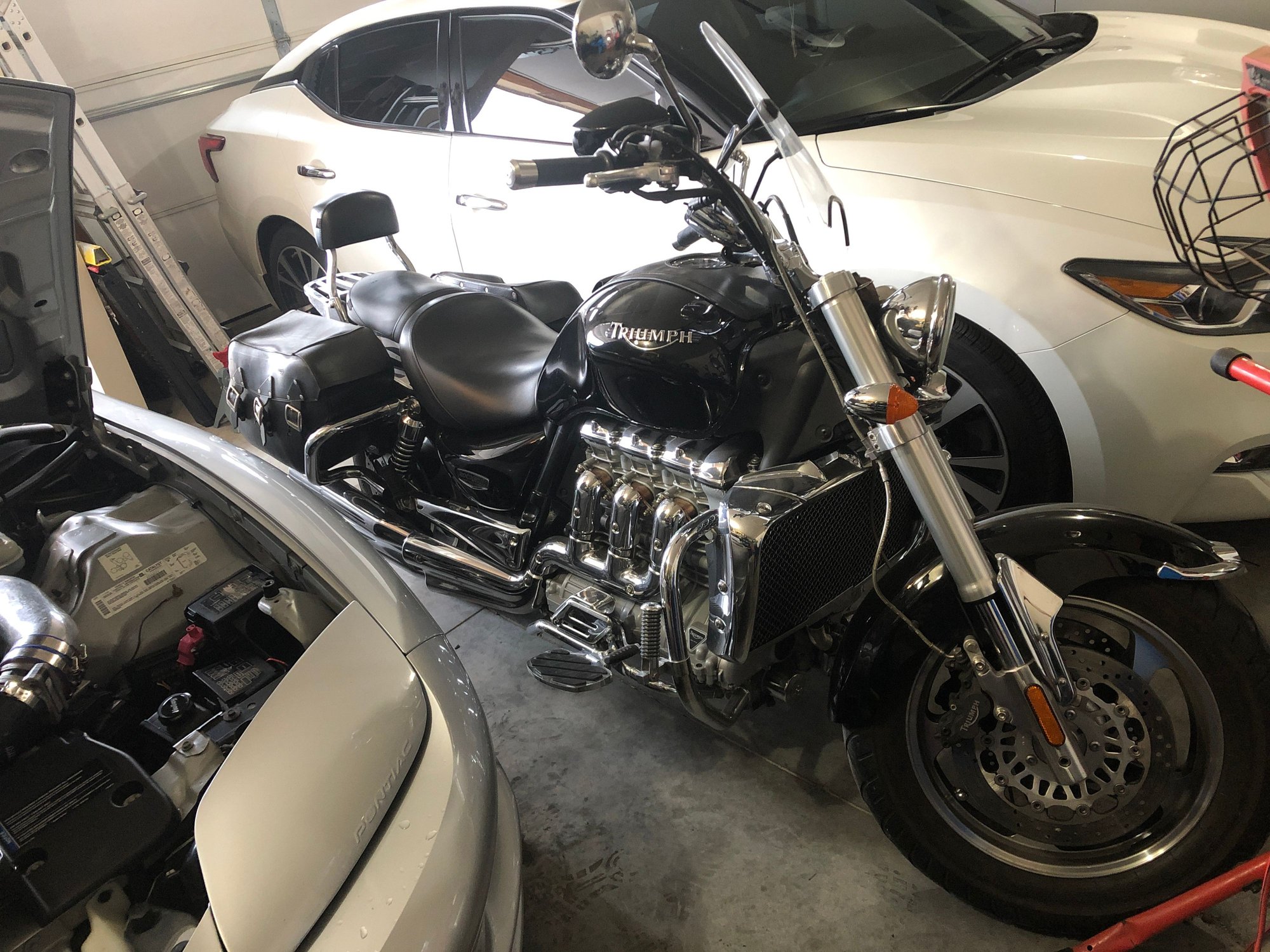 2005 Triumph Rocket III - Looking to trade for go fast goodies... - Used - VIN 123456789101112 - 6,215 Miles - 3 cyl - 2WD - Manual - Black - Oklahoma City, OK 73162, United States