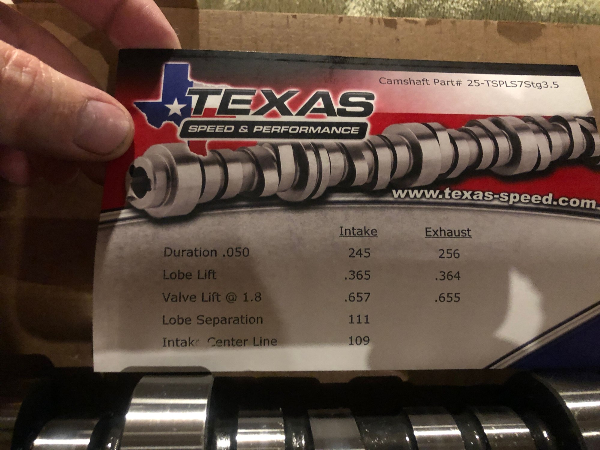 Texas Speed LS7 Stage 3.5 cam LS1TECH Camaro and Firebird Forum