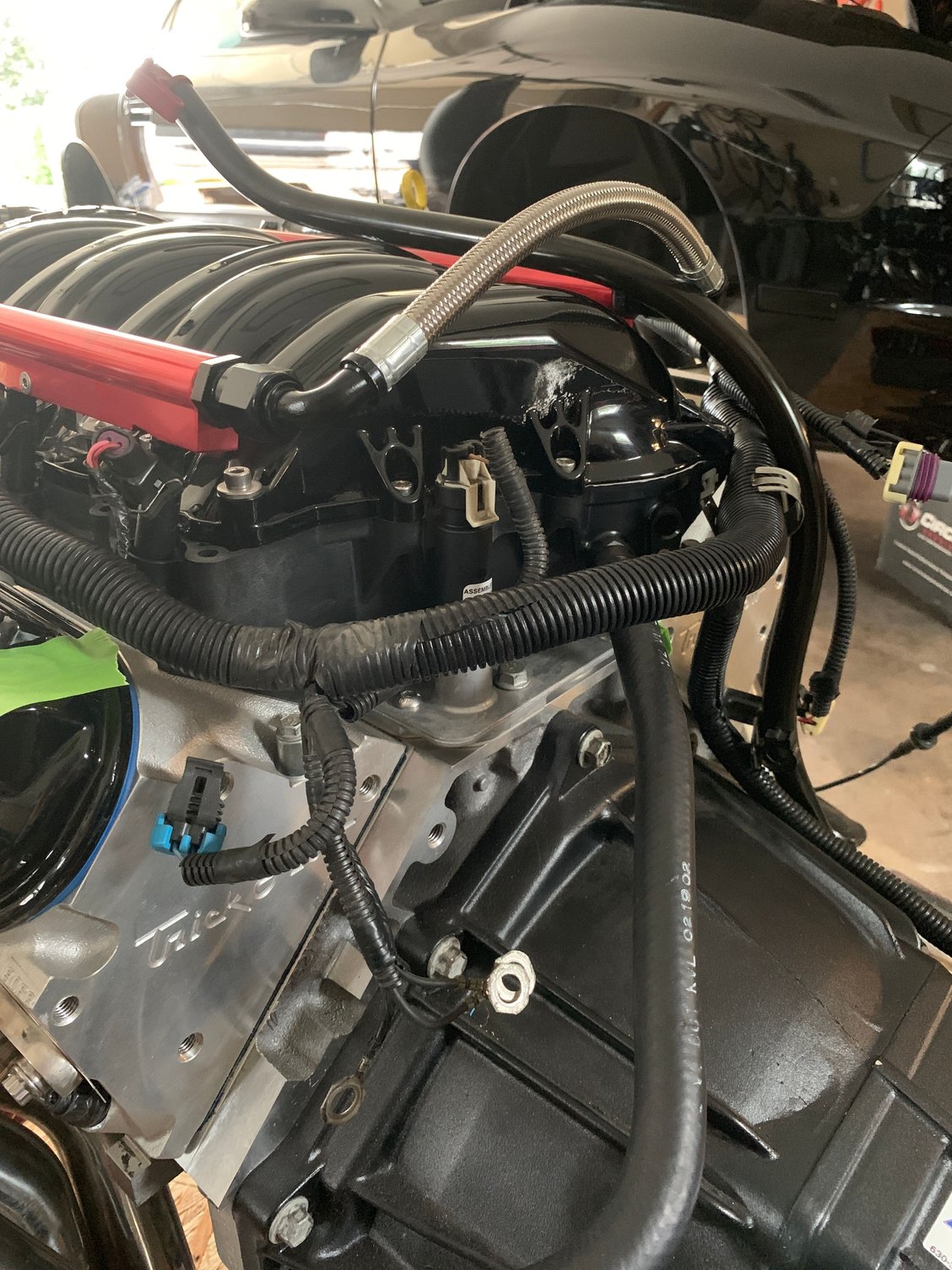 FAST 102 and FAST fuel rails/cross over front or back of intake