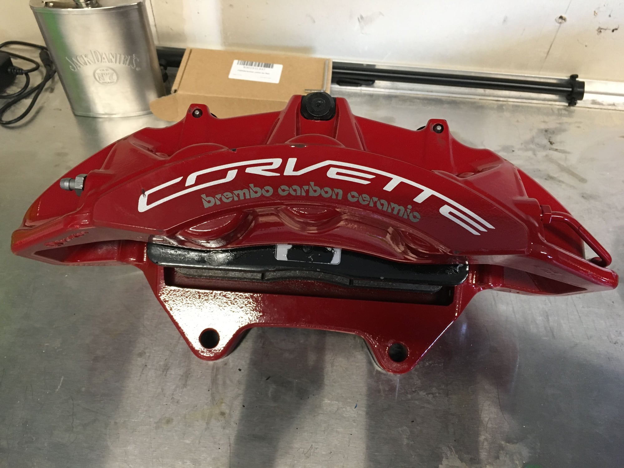  - Loaded J57 (CCB) LF and RF Red Calipers From C7 - South Lyon, MI 48178, United States