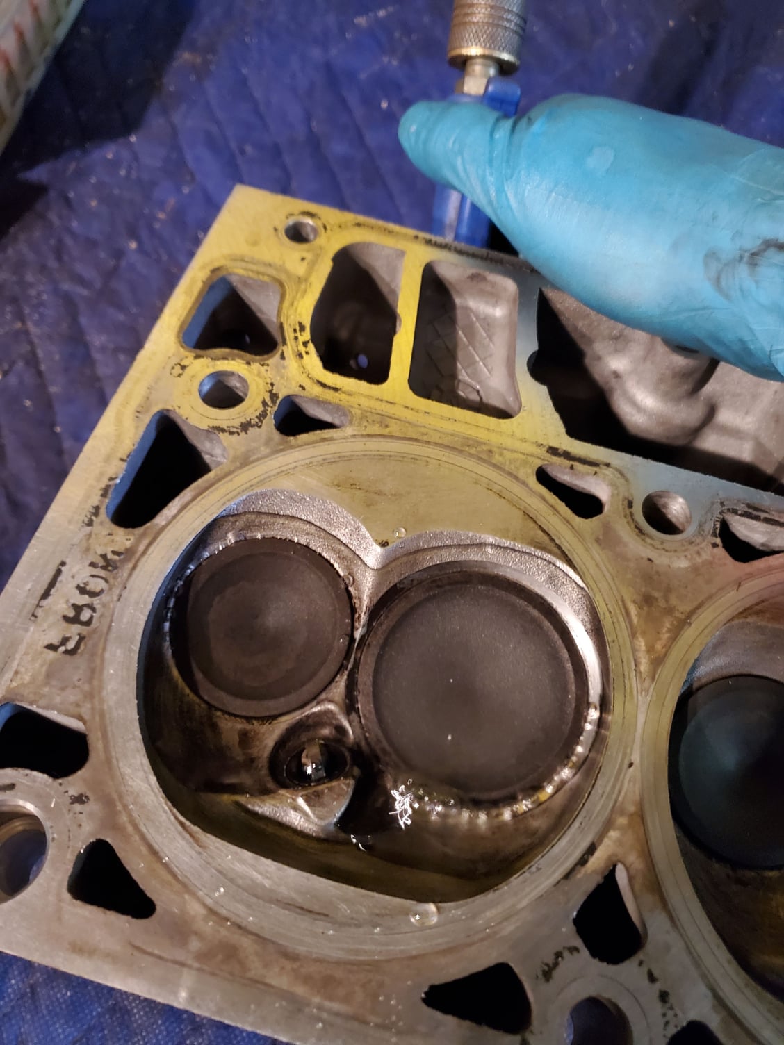 chevrolet - Lapping valves by hand - does the compound have to be cleaned  off? - Motor Vehicle Maintenance & Repair Stack Exchange