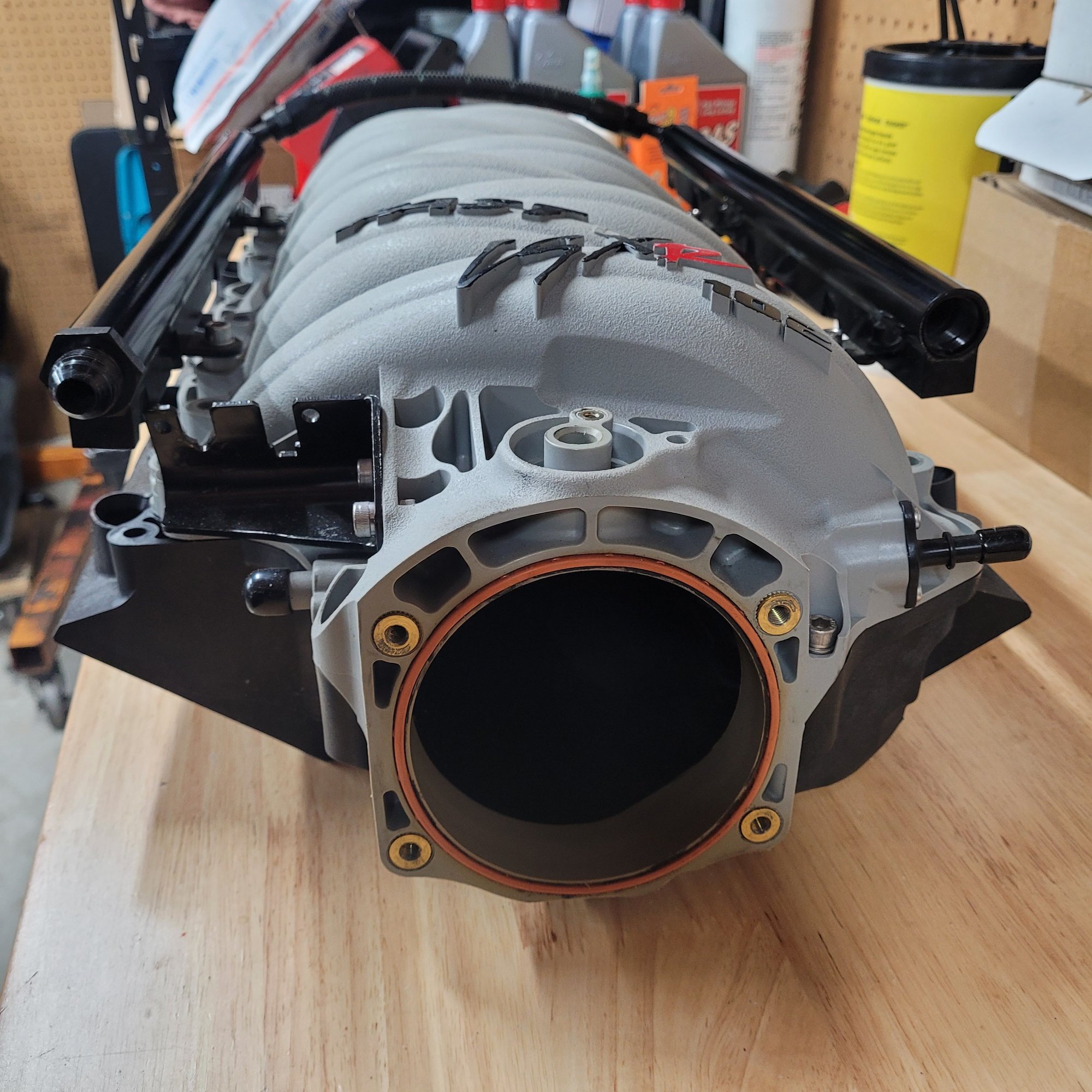 Engine - Intake/Fuel - FAST LSXr cathedral port intake (ported by tony mamo) w/holley fuel rails - Used - 0  All Models - Cornelius, NC 28031, United States