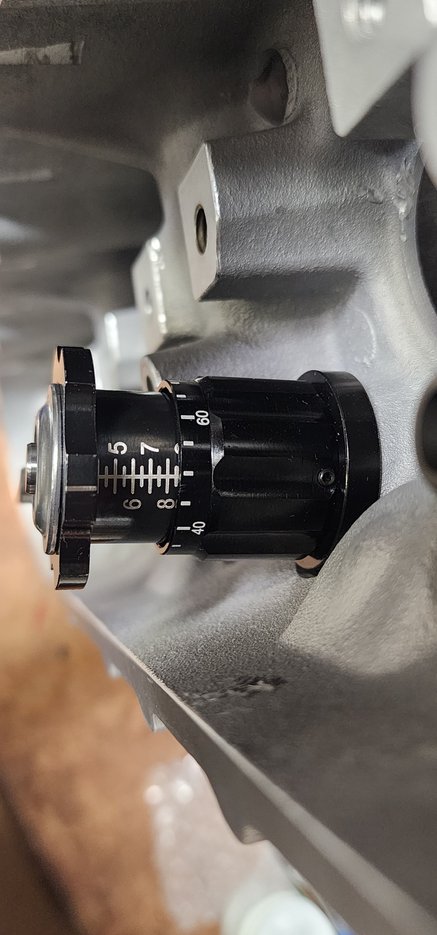 Retainer to spring pocket  bare measurement.