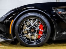 Billet Specialties 18 X 5 Win Lite Drag Pack Front wheel for Corvette Z06 