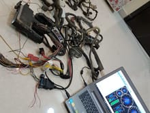 The first step connect the ecu to the HPtuners