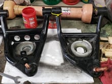 Upgrade to newer version of the SPC lower control arm