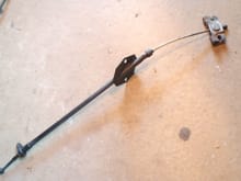 240sx parking brake cable. Photo frojoe