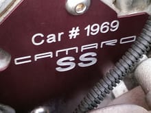 A VERY recognizable number in Camaro history!