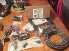 Fuel system showed up. This should keep me busy for a while