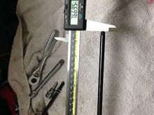 Pushrod Length measurement example