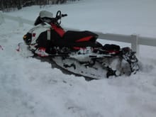 Ride snowmobile before it melts