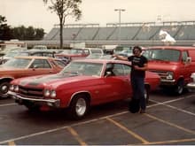 Rapid '70 LS6 454/450 SS Chevelle at Indy &quot;back in the days!&quot;