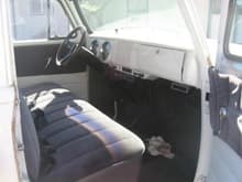 55 Chevy interior