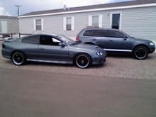Me and the G/f's whips.. we share similiar taste
