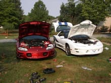 My Z28 And Steve's T/A