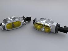 Dual-80 throttle body for Harrop superchargers