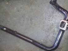 stainless 2.5&quot; merge pipe