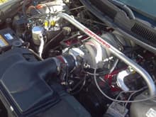 First shots of the new engine installed.