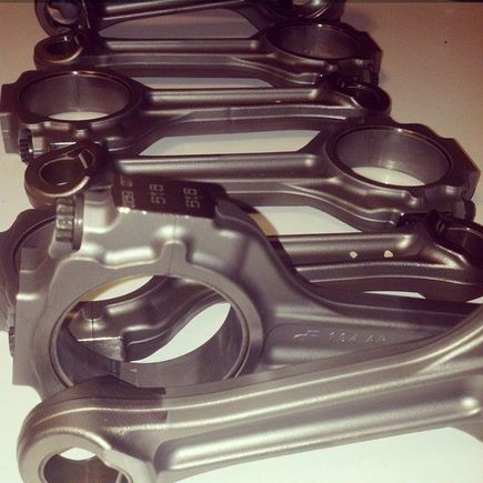 Titanium LS7 connecting rods