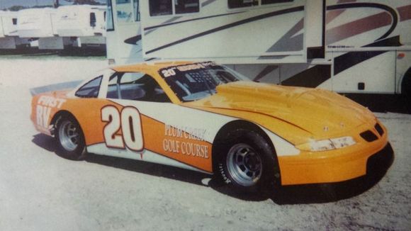 My Late Model stock car.