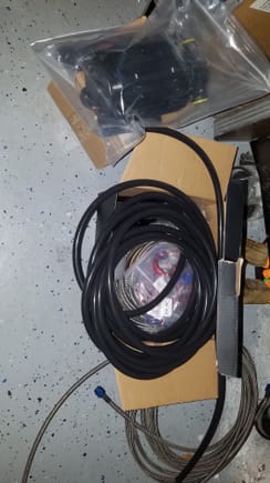 Turbo Werx Spartan pump and a whole lot of vacuum and braided line.