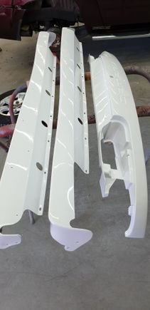 Sideskirts & berger panel sprayed