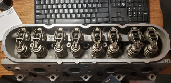 This is how it should look when installed correctly and this does have an affect on the rocker arm geometry.